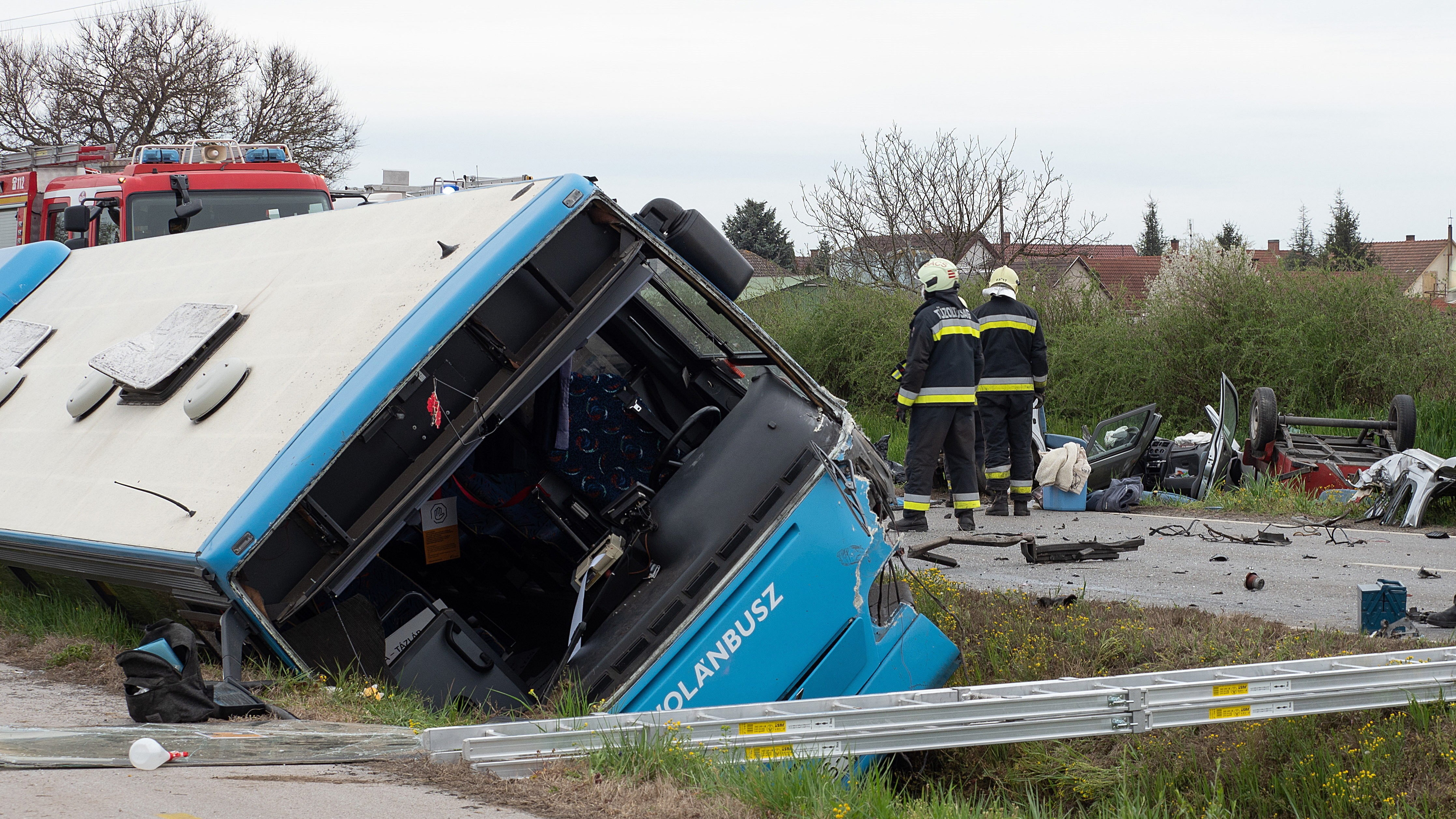 Halálos buszbaleset történt Soltvadkertnél