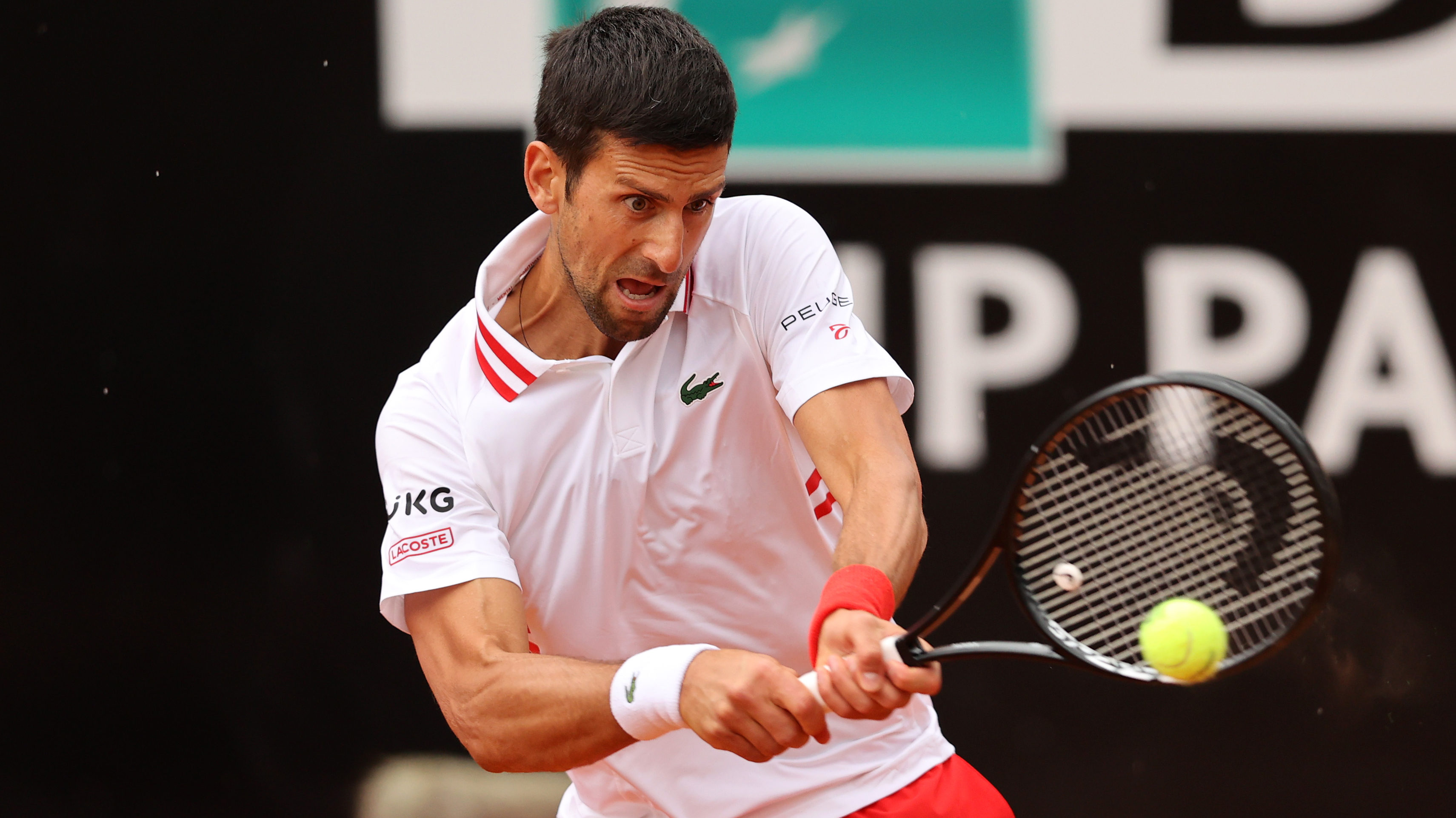 Novak Djokovic kiakadása után félbeszakadt a meccse