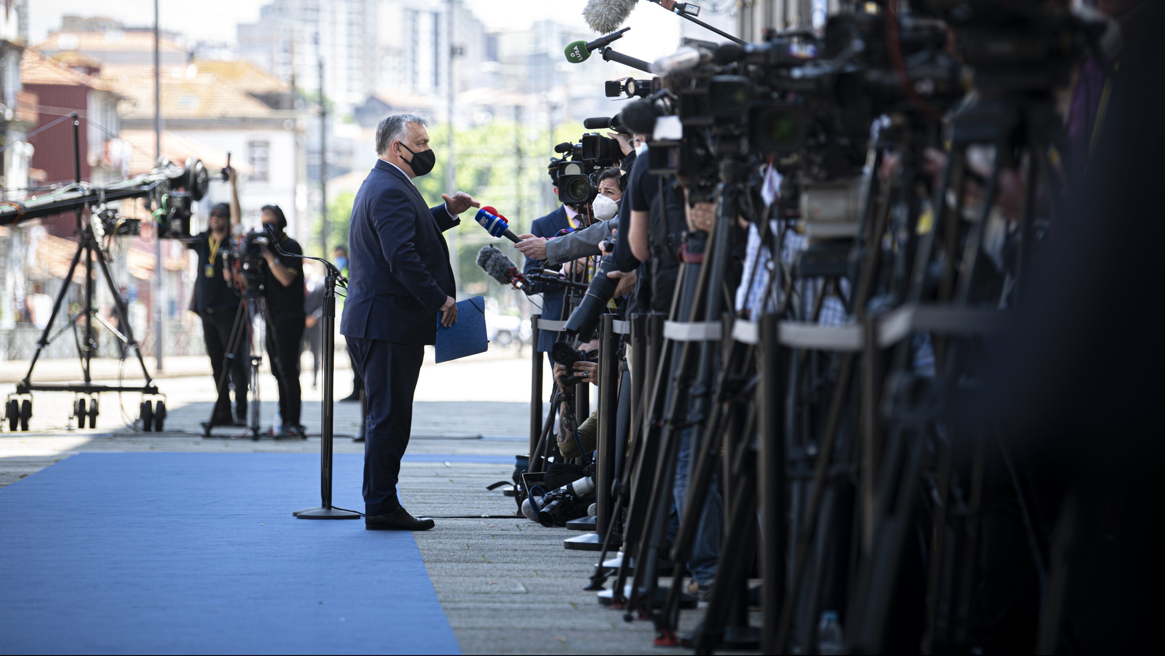 Orbán Viktor ironikusan reagált arra, hogy Karácsony lekövérezte