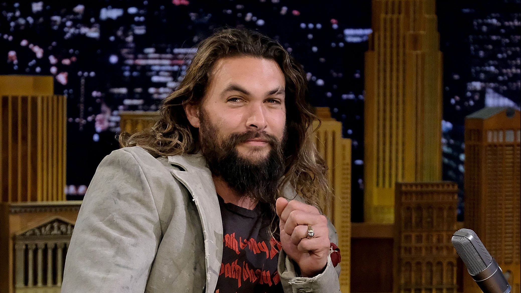 Jason Momoa vágya, hogy a Sziklával egy filmben szerepelhessen