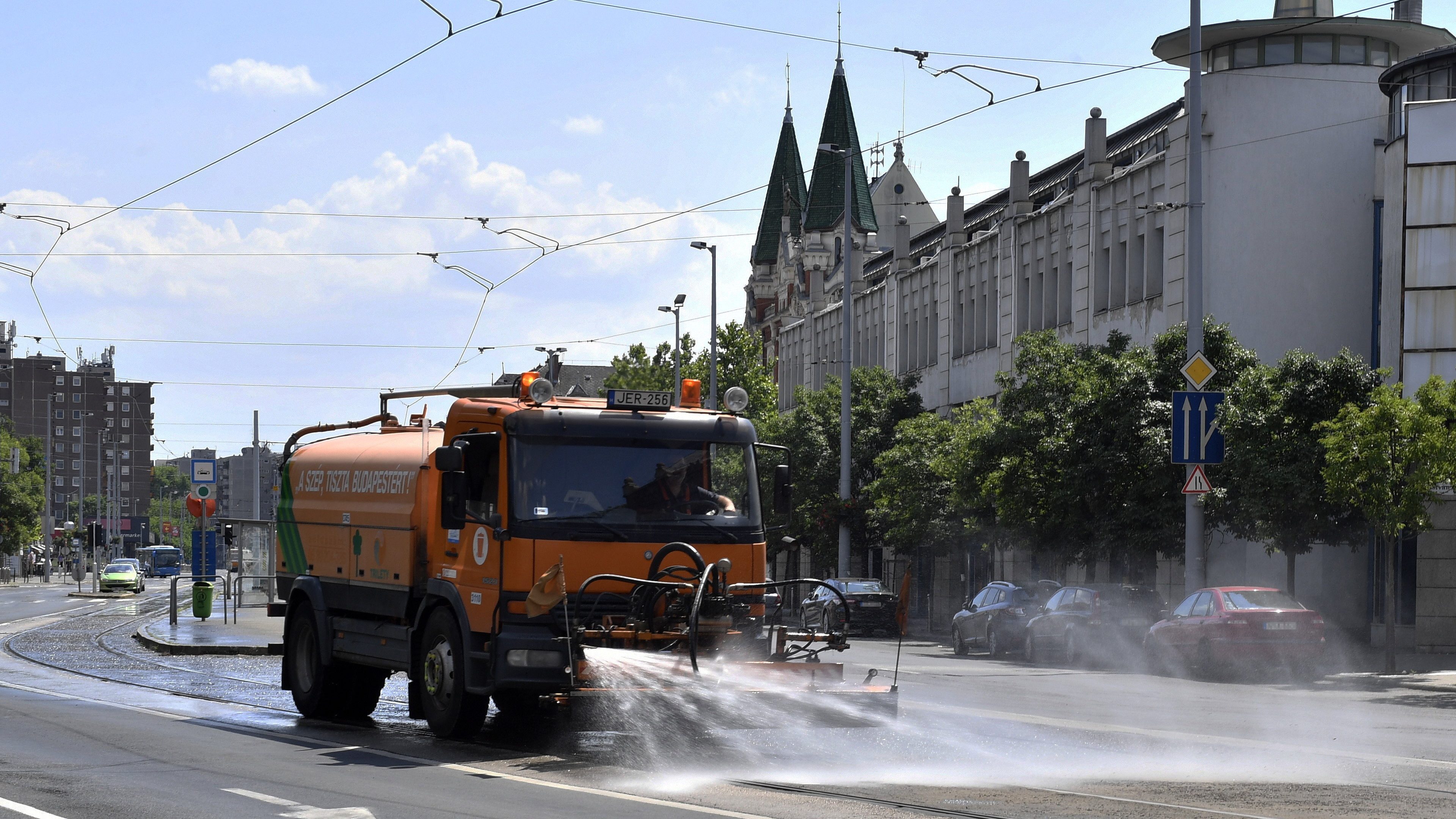 Budapesten megdőlt a hajnali melegrekord