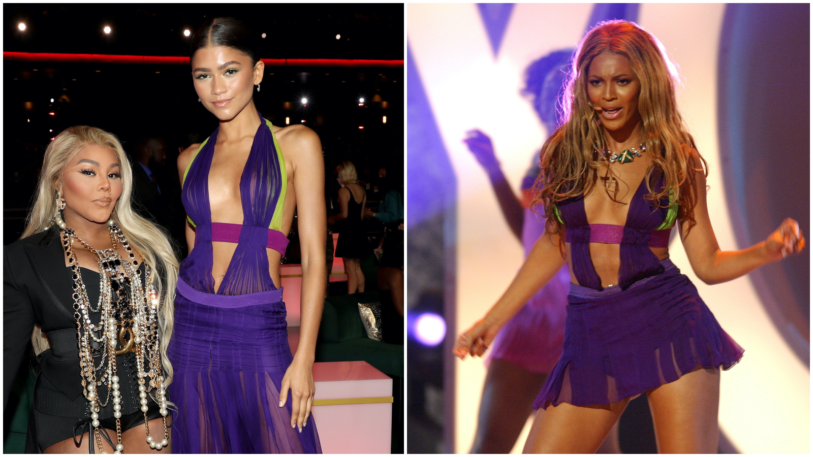 Zendaya felvette ugyanazt a ruhát a BET Awards-ra, amit Beyoncé is viselt ugyanott