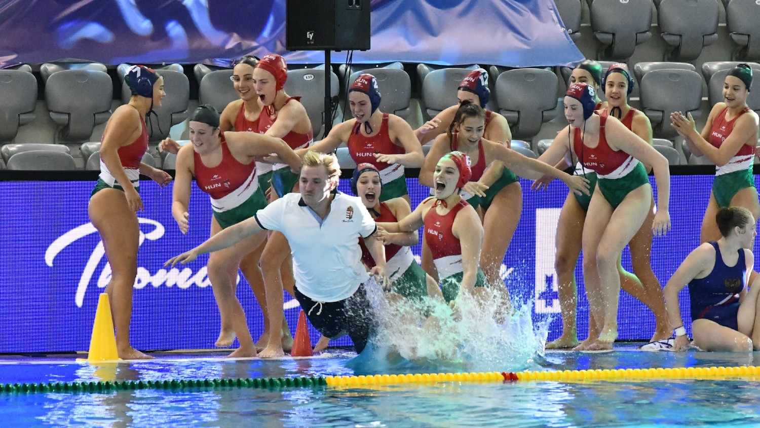 Európa-bajnok lett a leány U15-ös magyar vízilabda-válogatott