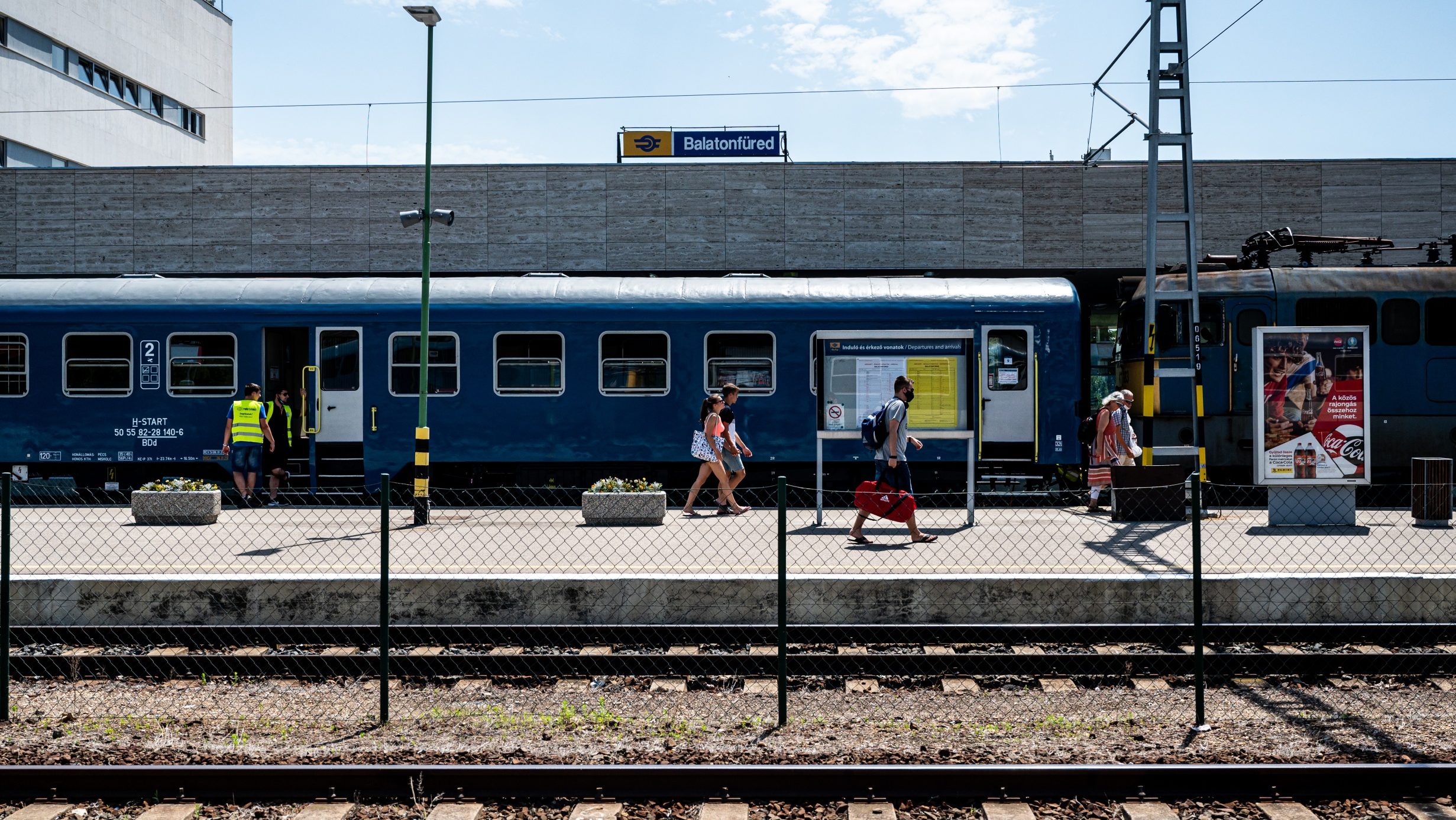 A hőség miatt több vonalon lassabban mennek a vonatok