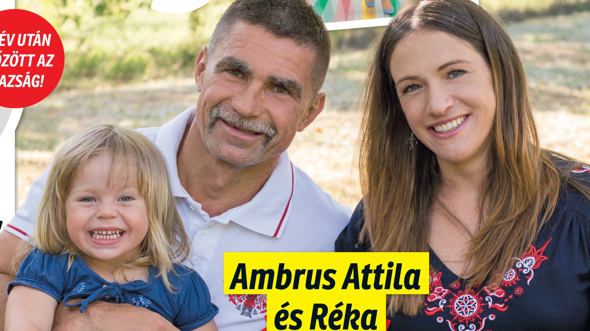 Ambrus Attila és felesége második gyereküket várják