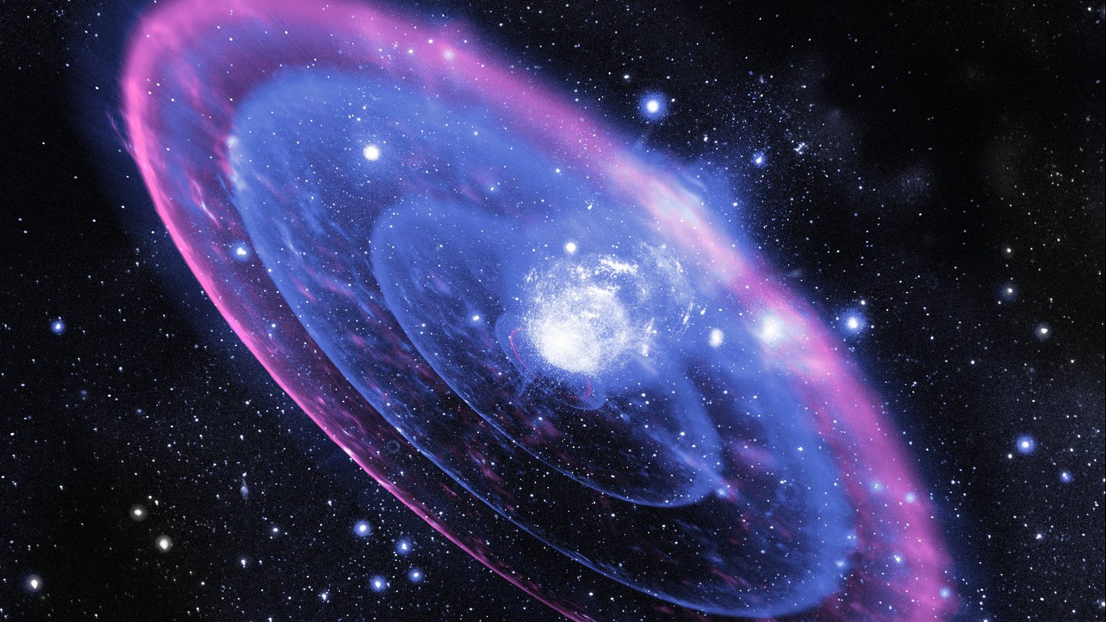 Óriási robbanást észleltek egy távoli galaxisban