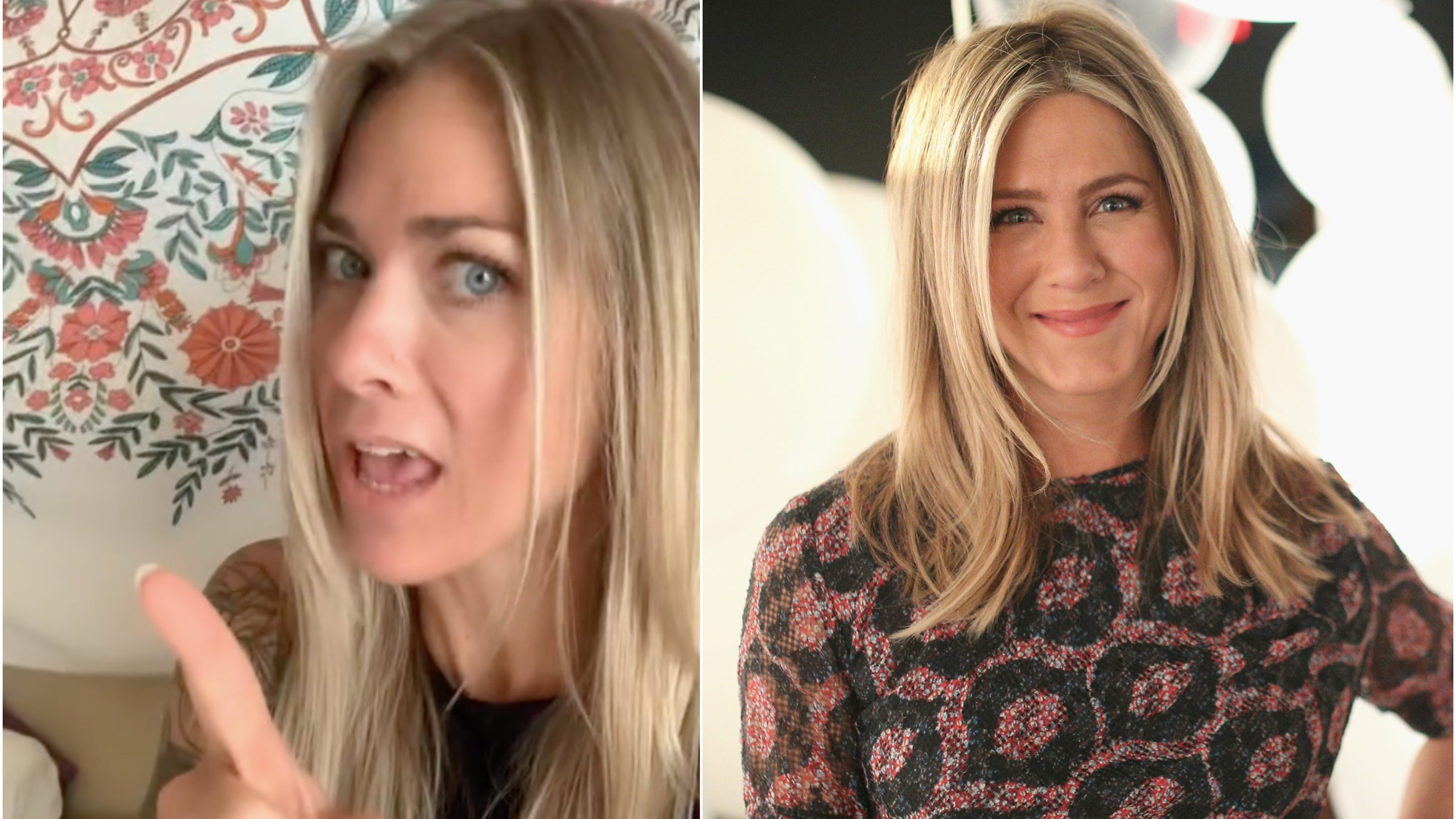 Jennifer Aniston megijedt, miután megnézte a TikTok-hasonmását