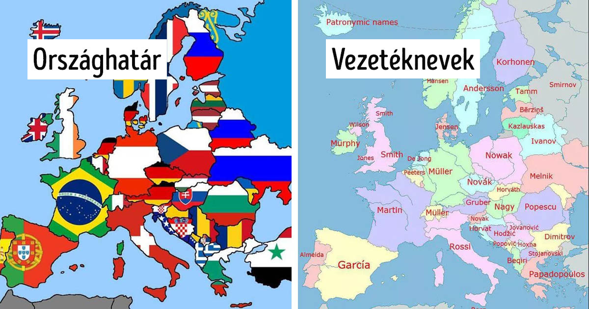 18 érdekes térkép, amelyek teljesen más oldalról mutatják be az országokat, mint a földrajz tanáraink
