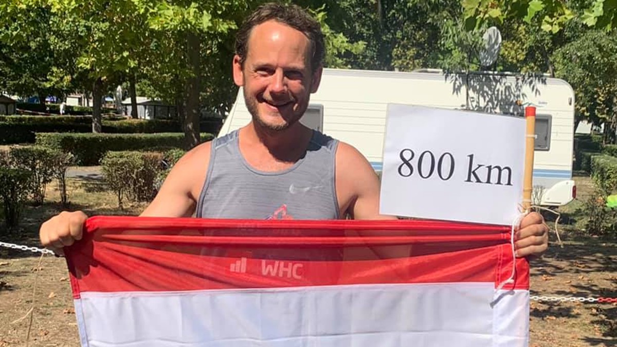 Rakonczay Gábor újabb extrém teljesítménye, 800 kilométert futott
