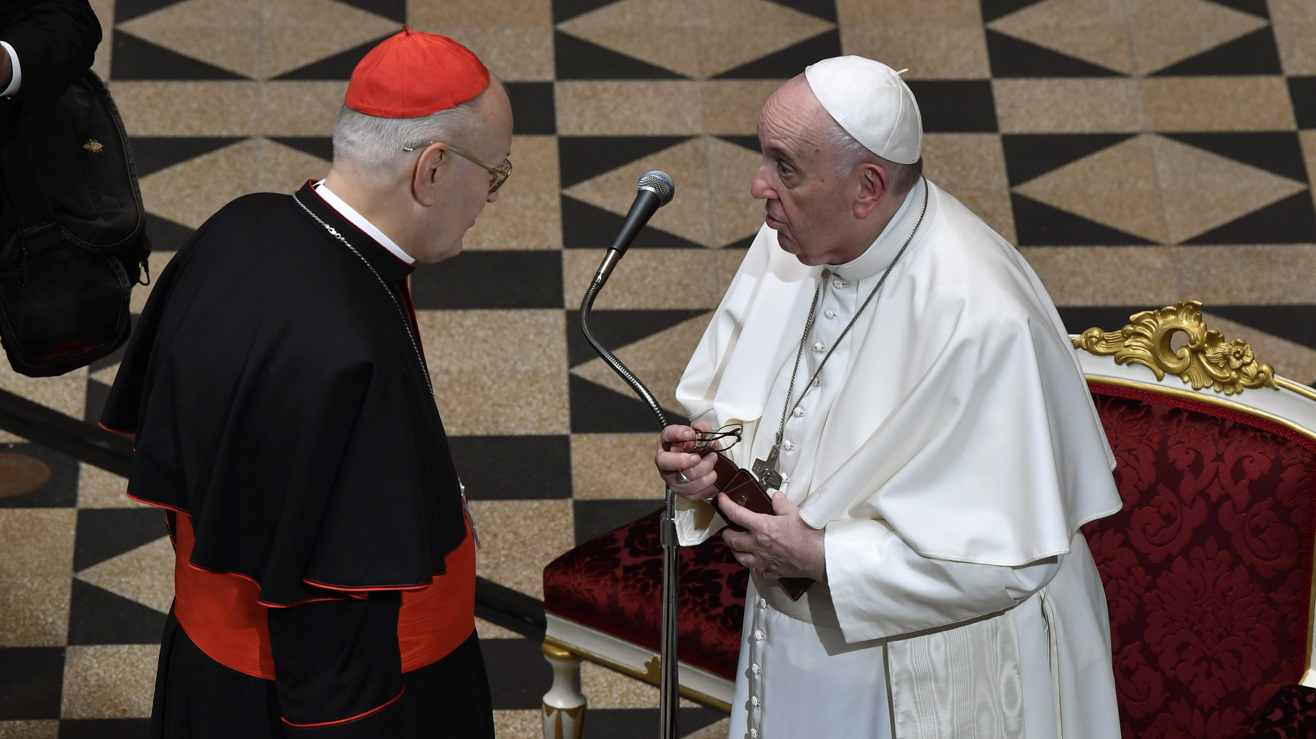 Ferenc pápa levélben köszönte meg Erdő Péternek az Eucharisztikus Kongresszust