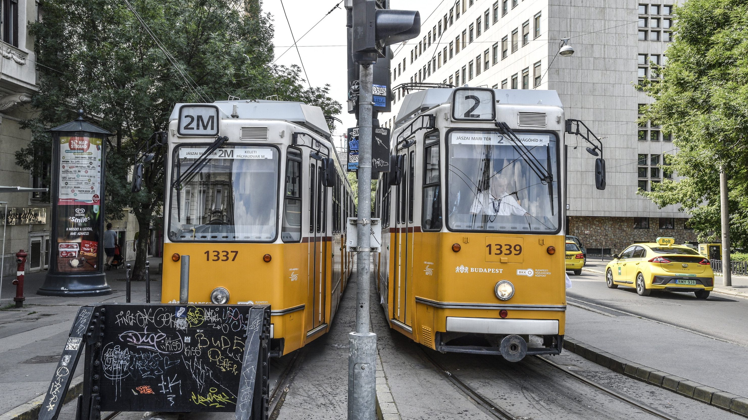 Két budapesti villamos közlekedése is változik a hétvégén