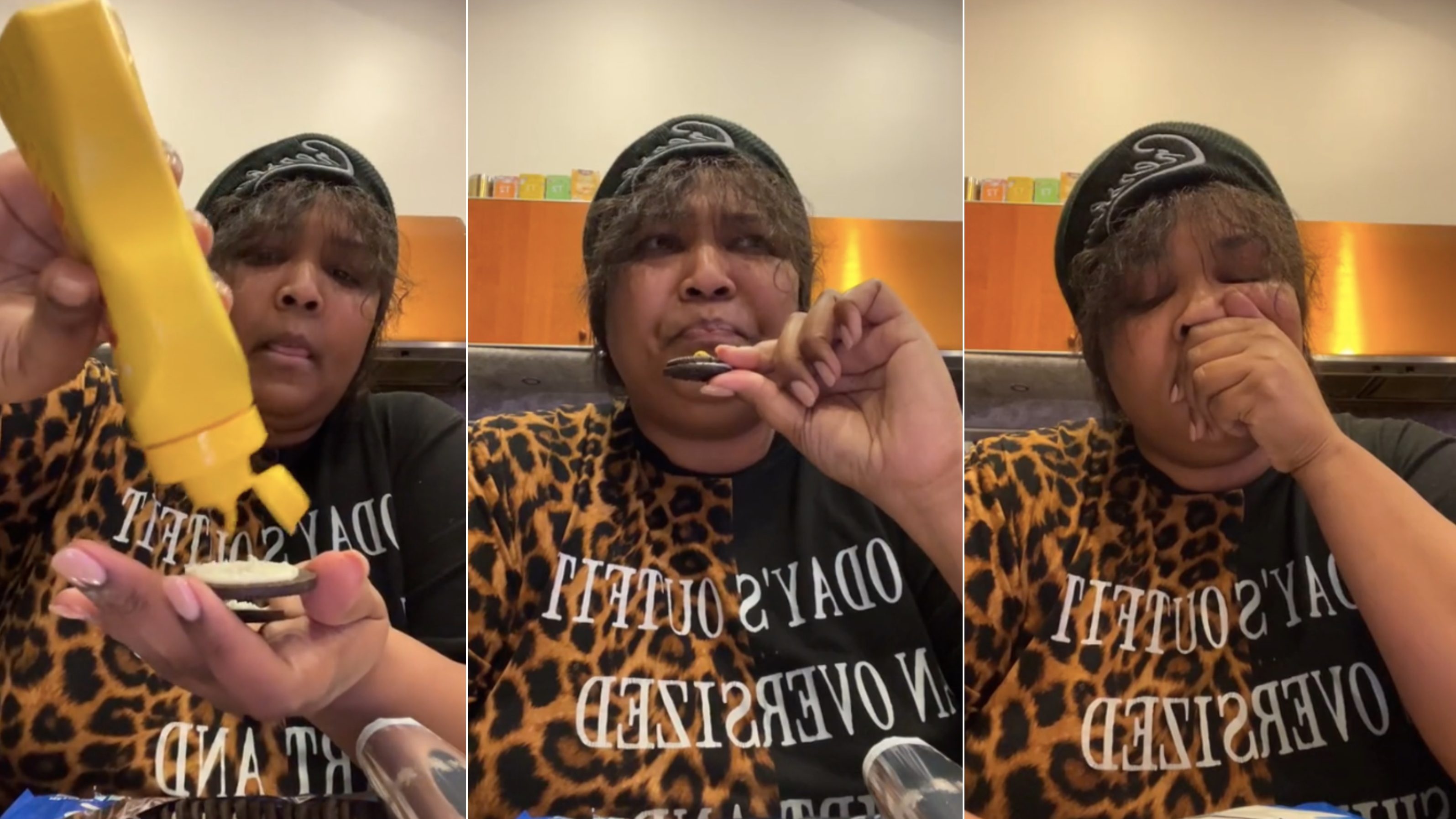 Lizzo megcsinálta a TikTok jelenlegi legundorítóbb kihívását