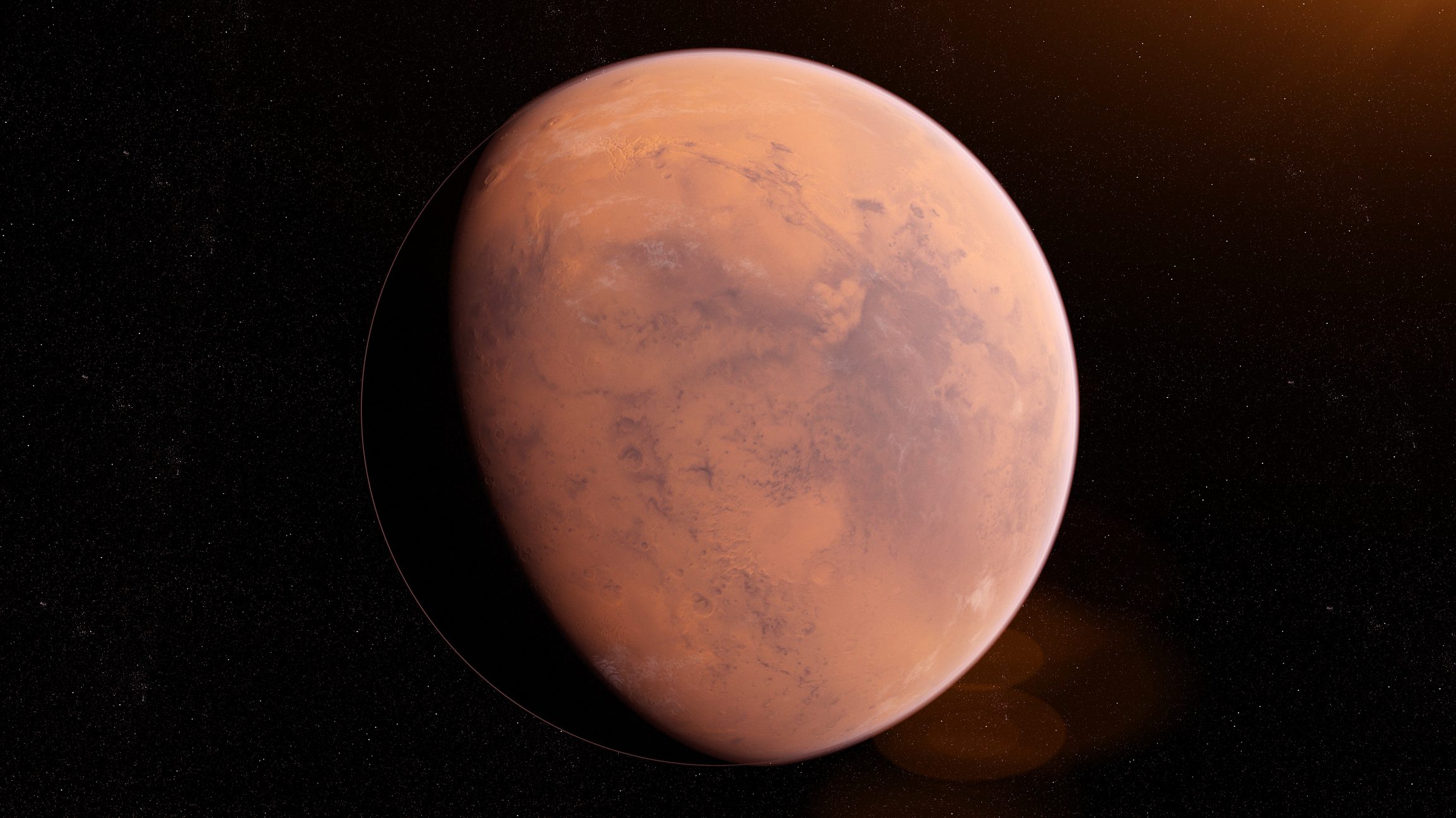 Látványos képek készültek a Mars sarkvidékéről
