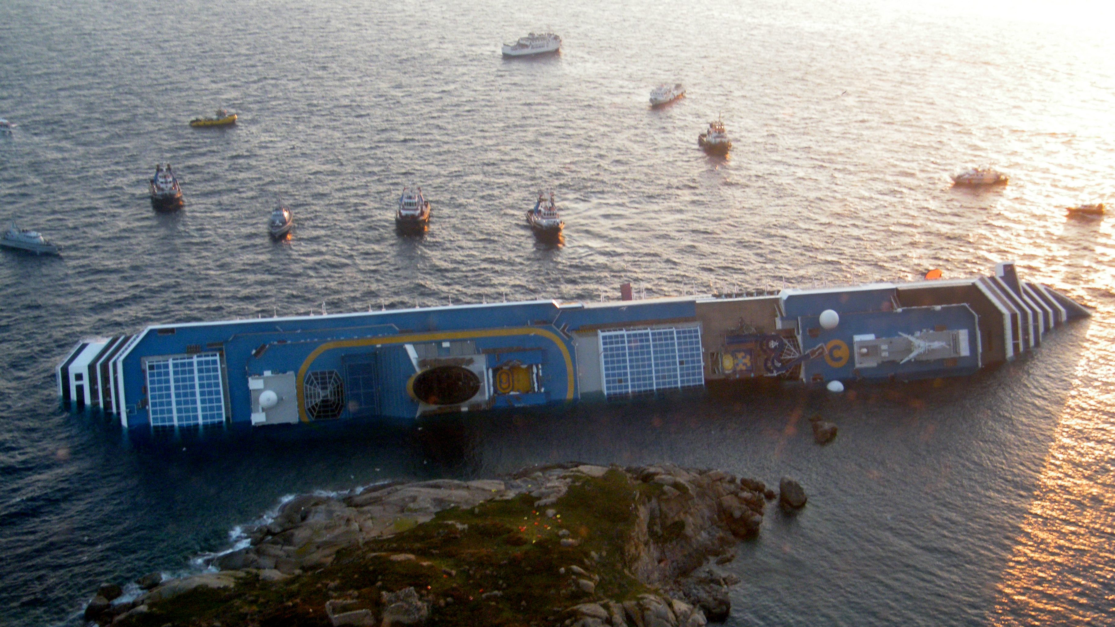 Tíz éve futott zátonyra a Costa Concordia