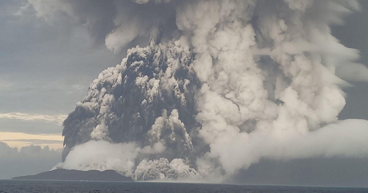 Itthon is érződött a tongai vulkánkitörés lökéshulláma