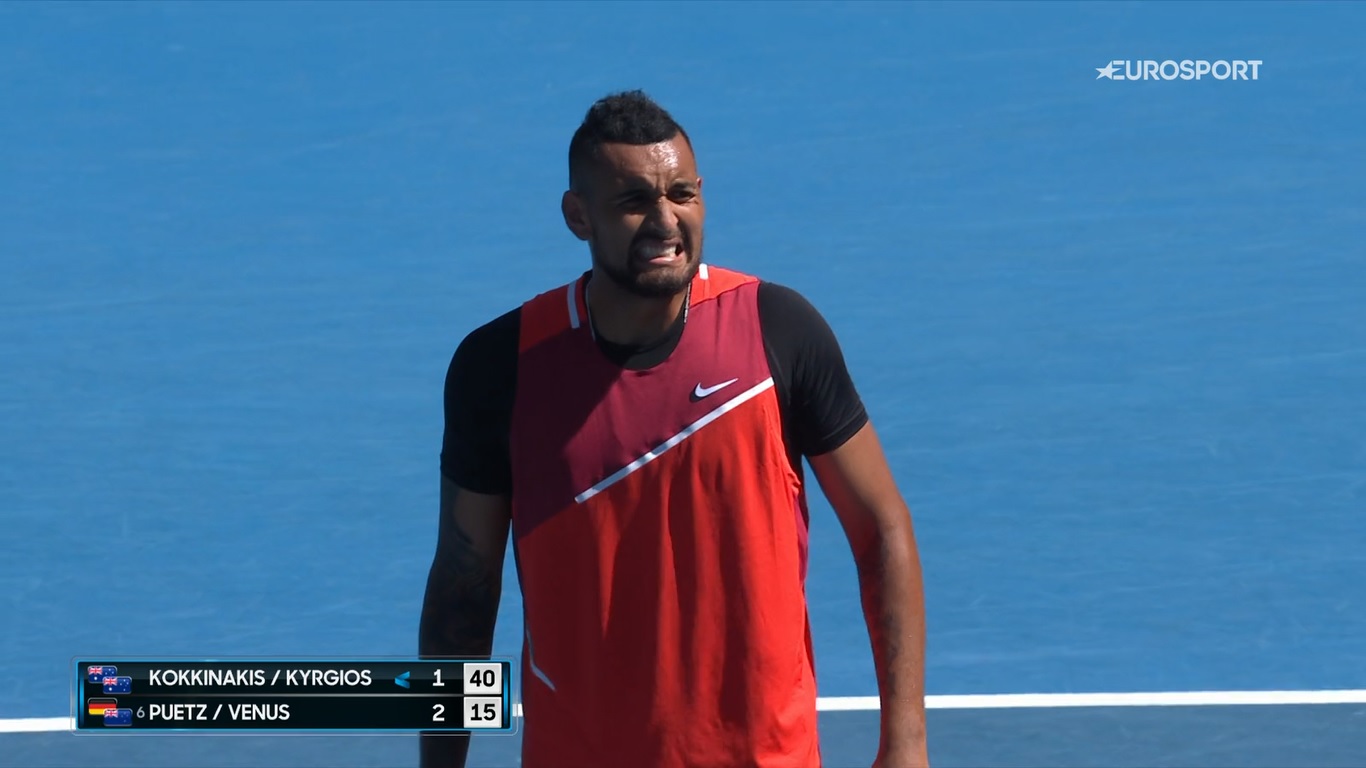 Kyrgios fura ütése megríkatott egy kisfiút, de sikerült jóvá tennie a dolgot