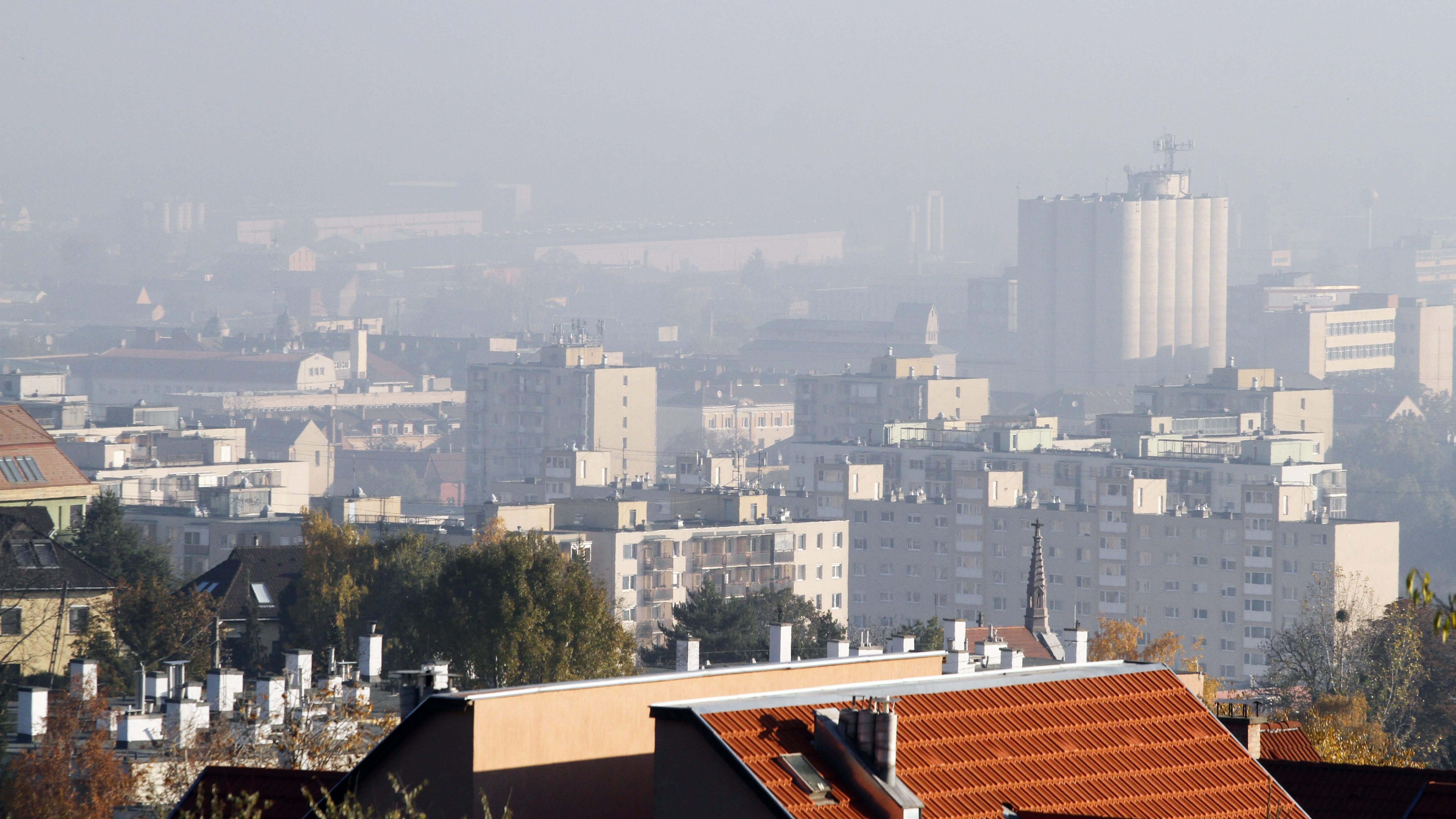 Négy városban veszélyes a levegő minősége