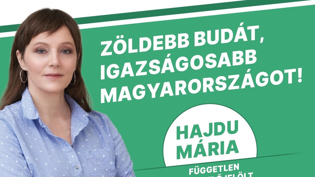 Kilép az LMP-ből és függetlenként indul a választáson Hajdu Mária