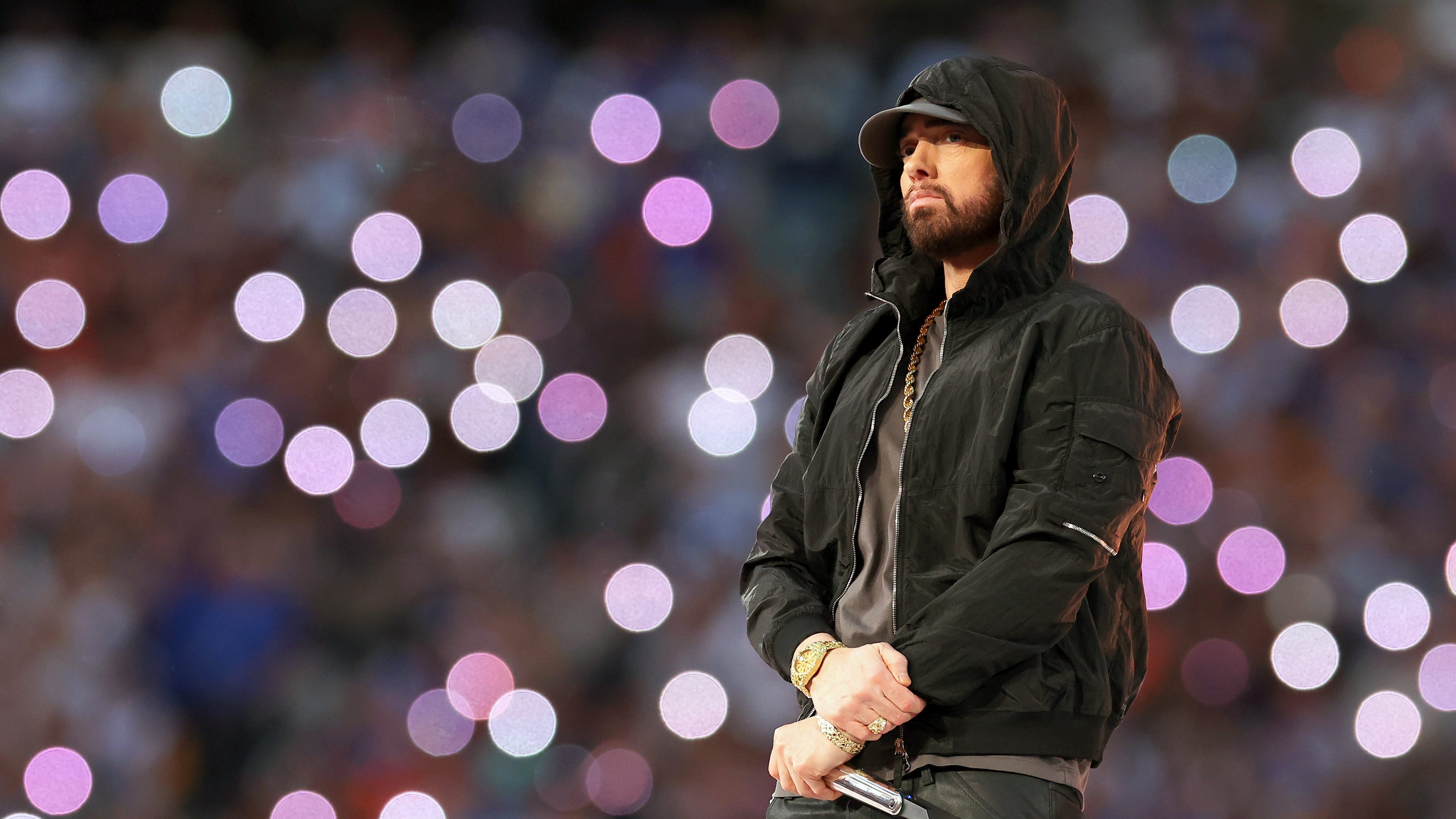 Eminem lánya is a stadionból nézte végig a Super Bowl halftime show-ját