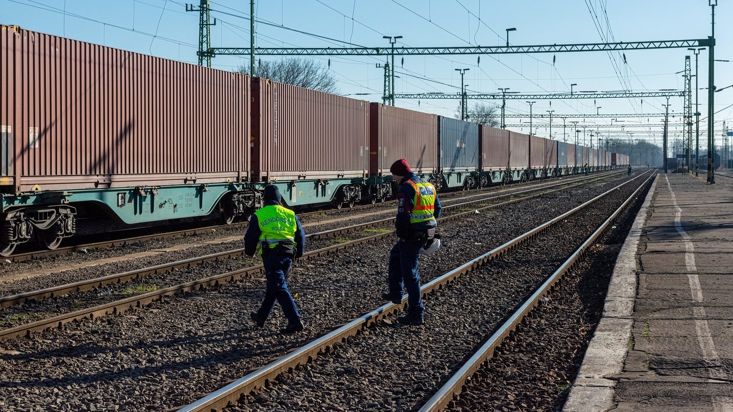 Megvan a tehervonatok M0-sának nyomvonalsávja