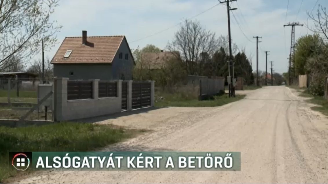 Rákiabáltak a győrszentiváni betörőre, aki félelmében befosott