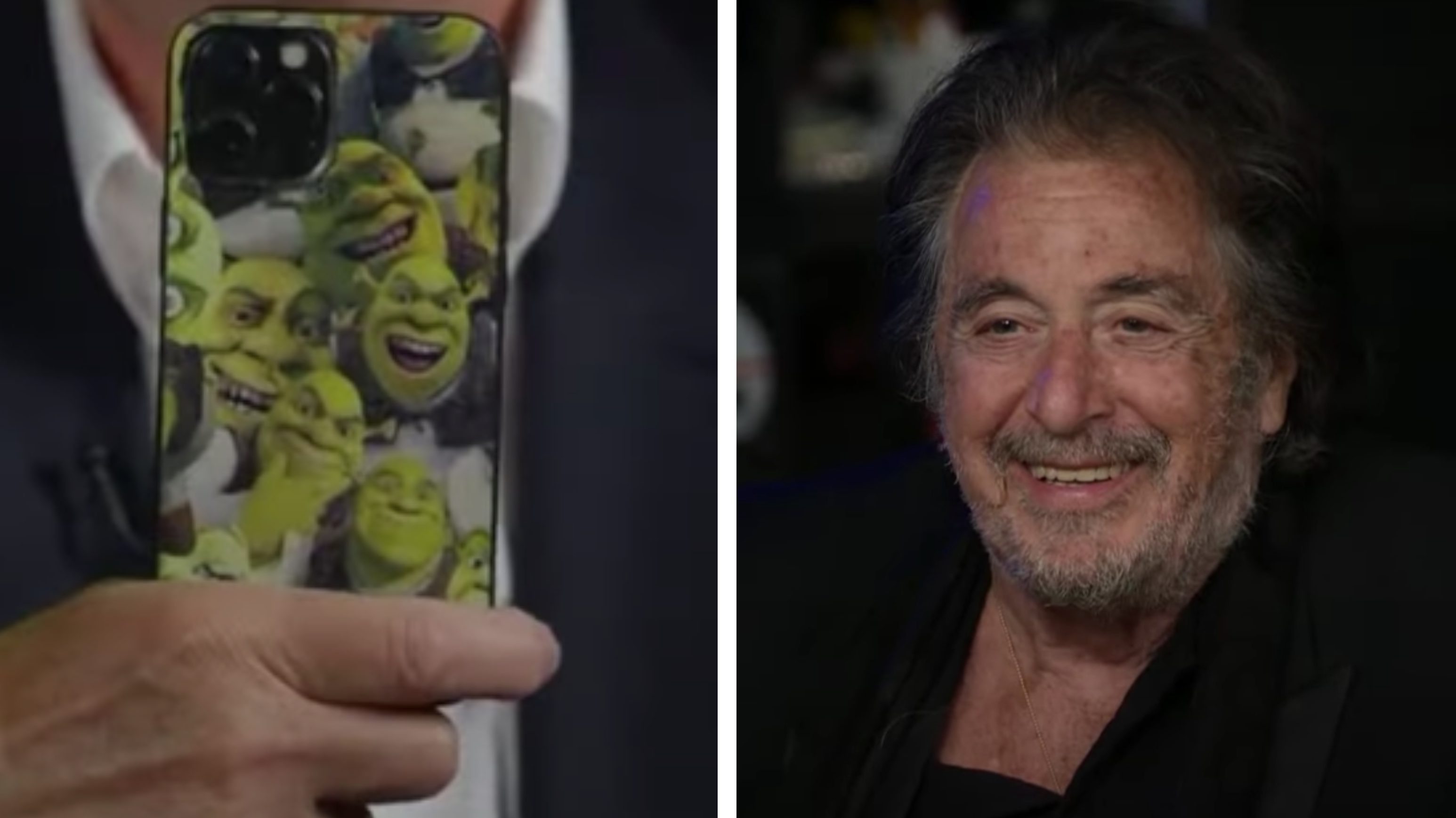 Rejtély megoldva: Al Pacino a lányától kapta a mémmé vált shrekes mobiltokját