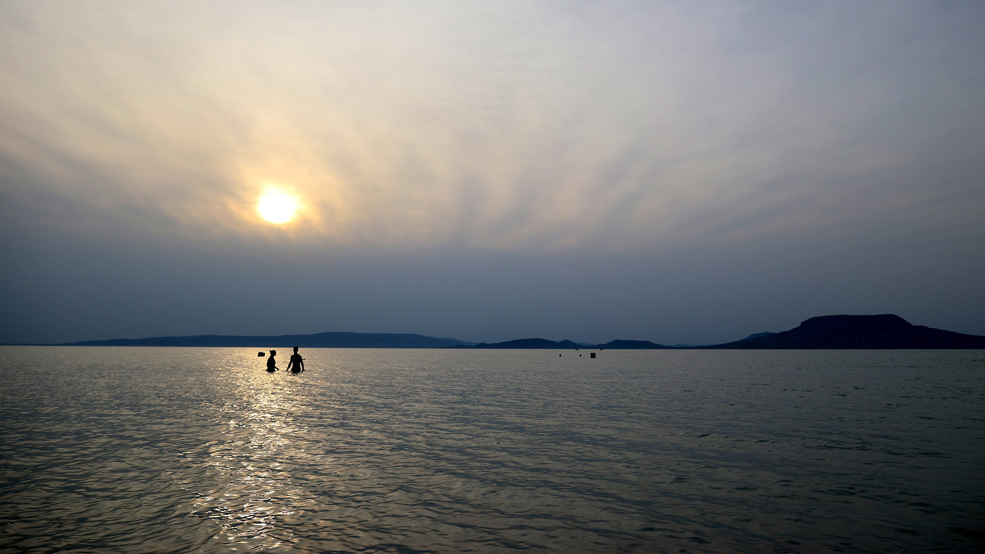 Kisebb algapánik söpört végig a Balatonon