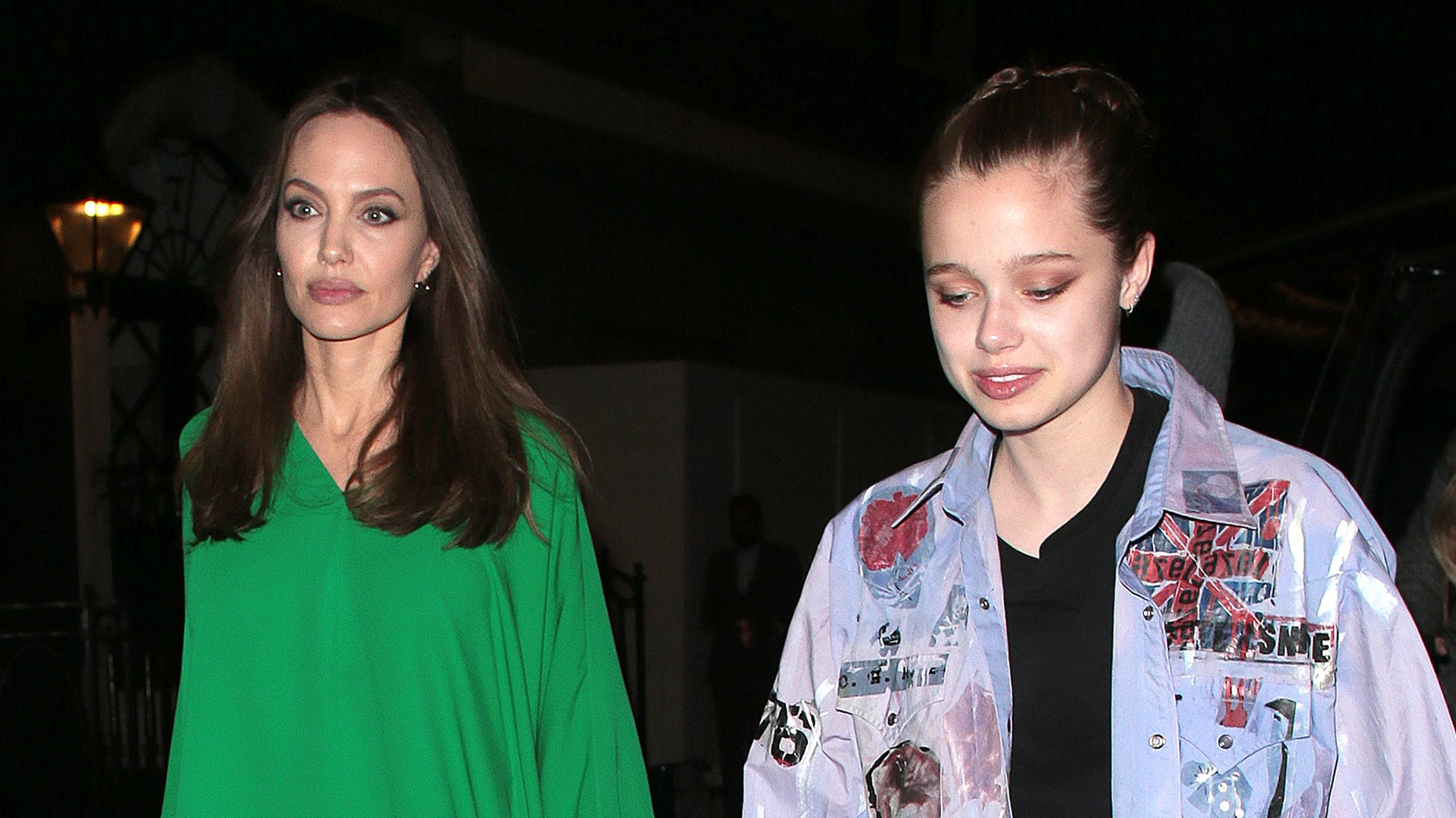 Angelina Jolie Måneskin koncertre ment a lányával