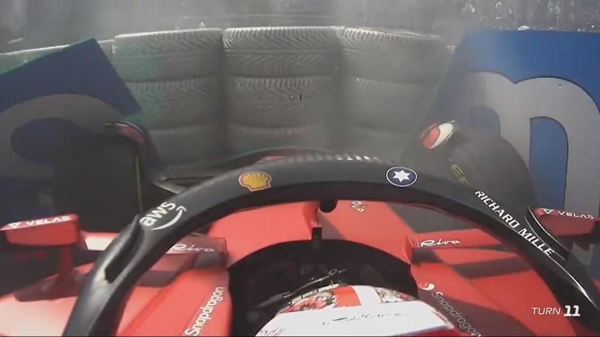 Gumifalban Ferrari, a pole-ból induló Leclerc kiesett a Francia Nagydíjon