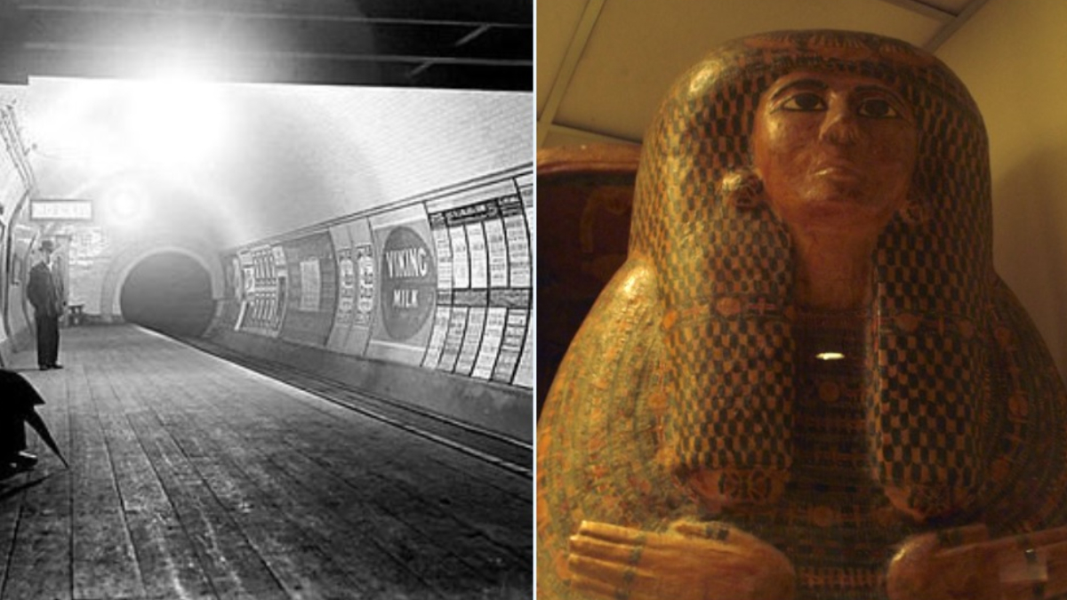 A legenda szerint, egy kísértet miatt tűnt el két nő egy londoni metróállomásról