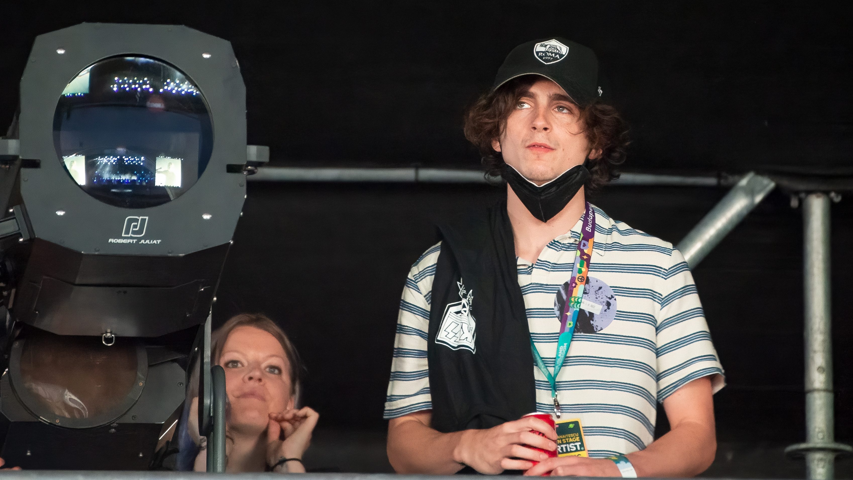 Timothée Chalamet kilátogatott a Sziget első napjára