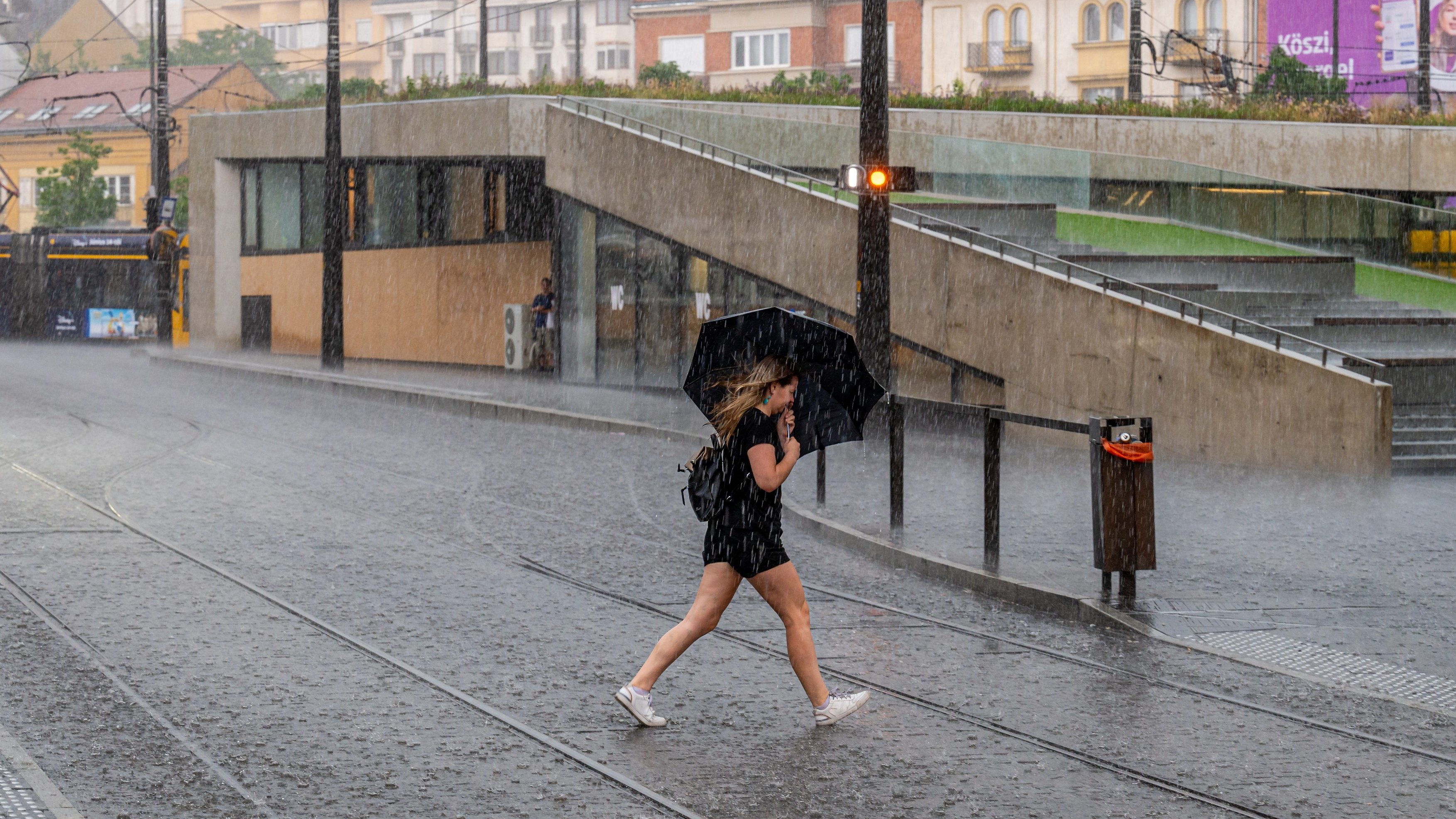 Visszavonta a zivatarveszély miatt kiadott riasztást a meteorológiai szolgálat