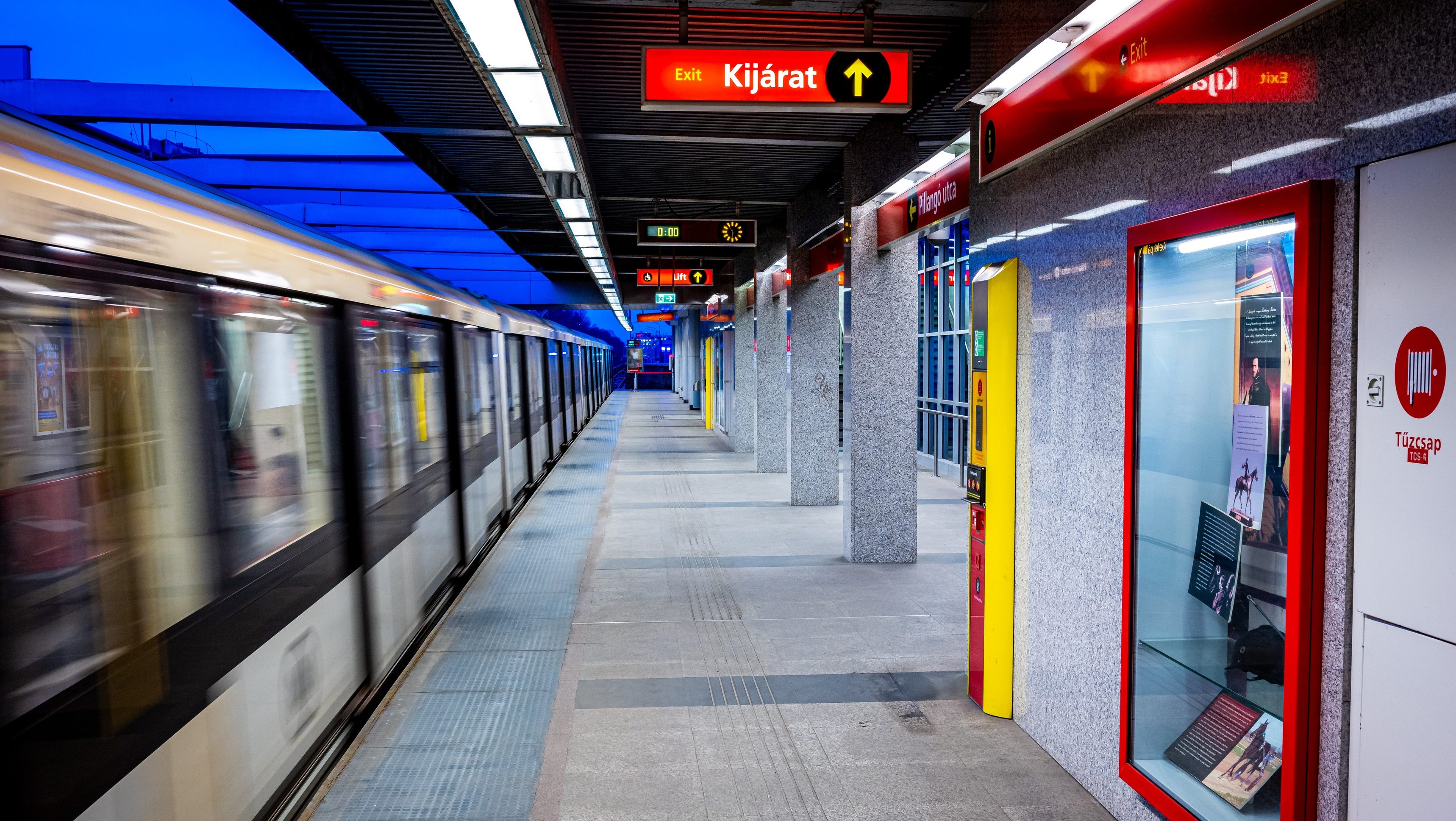 Gázolás miatt nem jár az M2-es metró