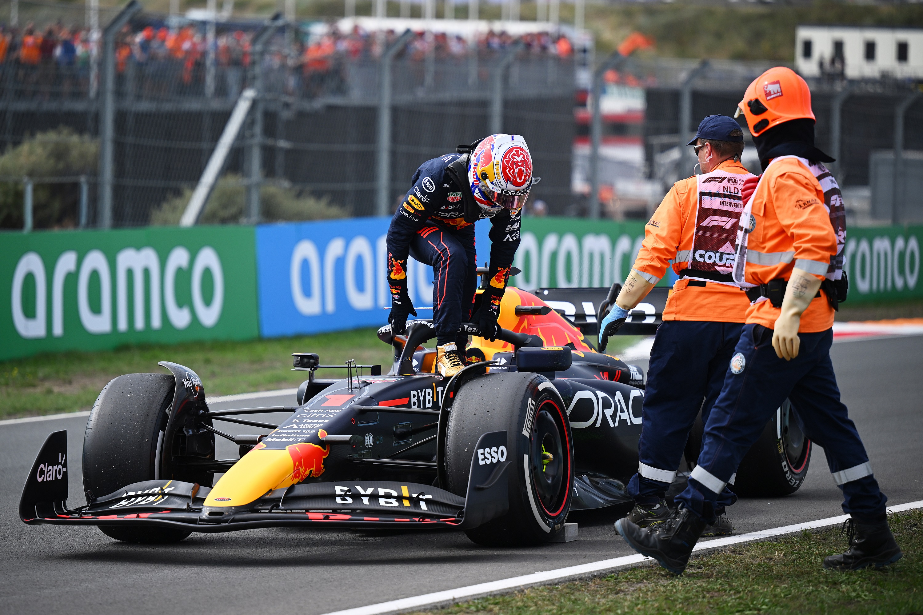 Verstappen alatt 12 perc alatt megállt az autó Hollandiában