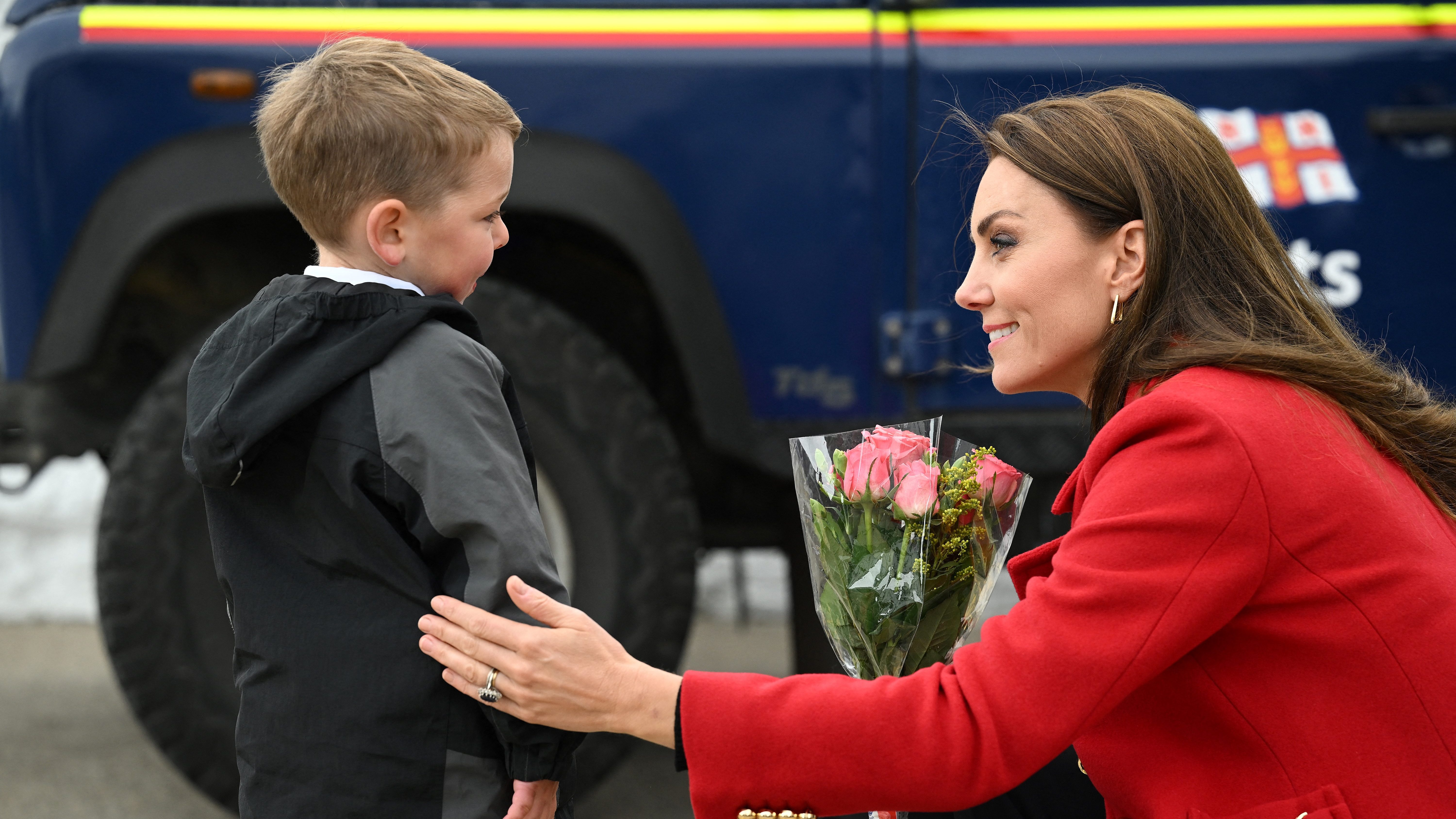 A Katalin hercegnével való találkozás dobta fel egy négyéves kisfiú napját