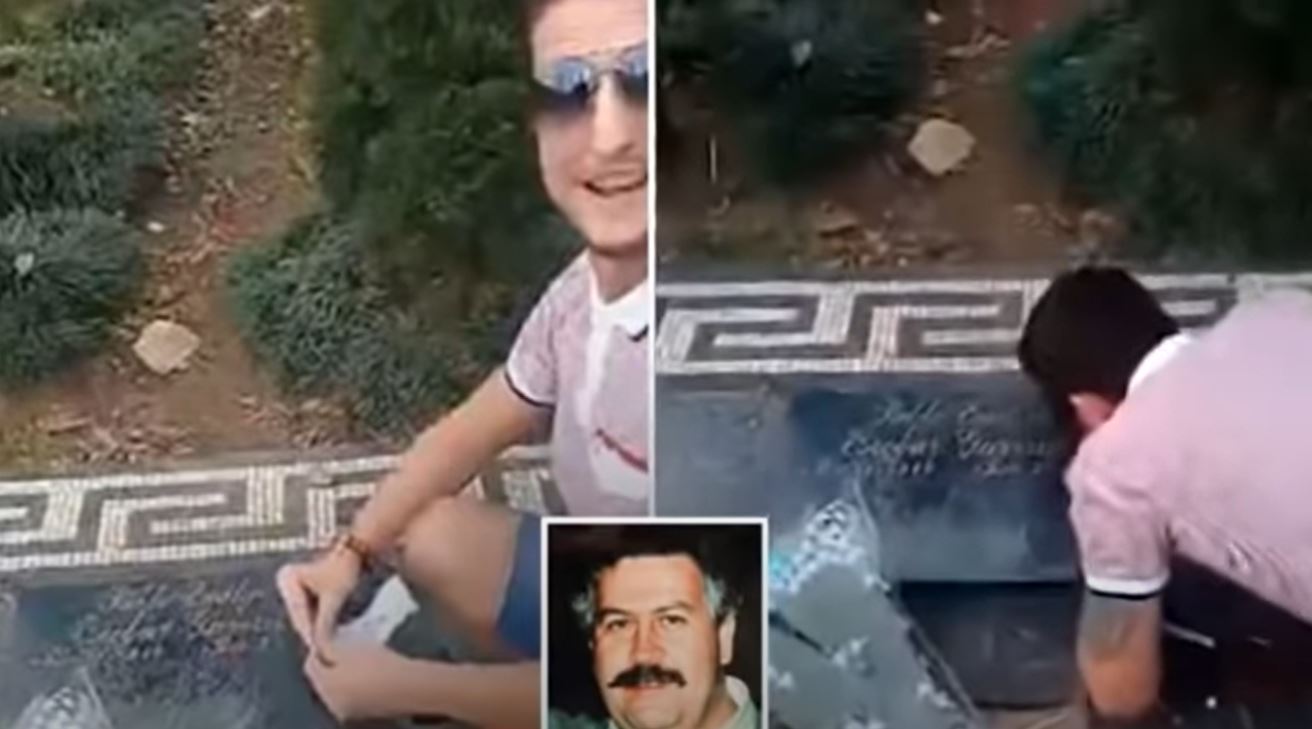 Kokaint szívott fel Pablo Escobar sírjáról, 13 és fél év börtönre ítélték drogkereskedelem miatt a brit férfit