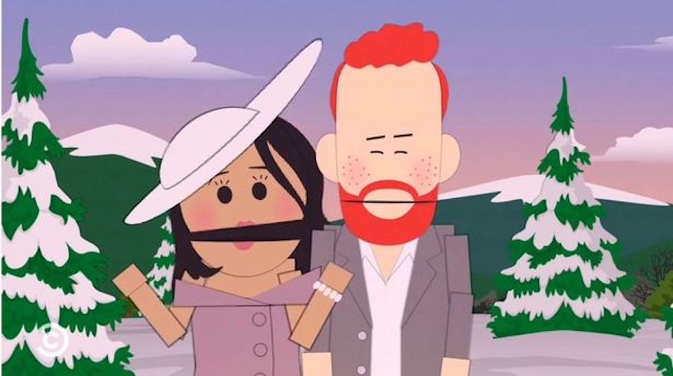„Az ostoba herceg és a hülye felesége” – szétcikizte Harryt és Meghant a South Park új része