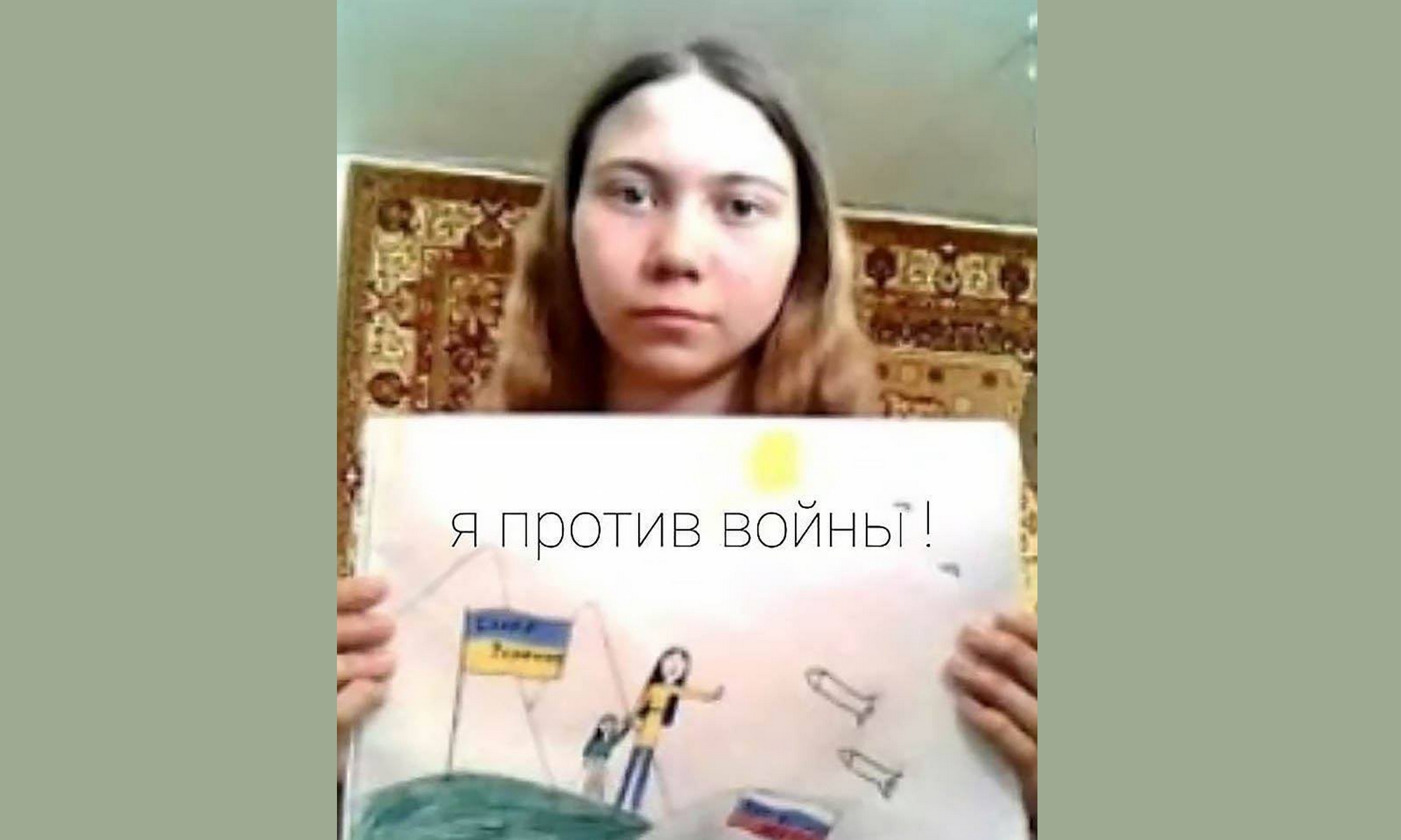 Elvennék az apától a lányát az orosz hatóságok, mert a gyerek egy háborúellenes rajzot készített az iskolában