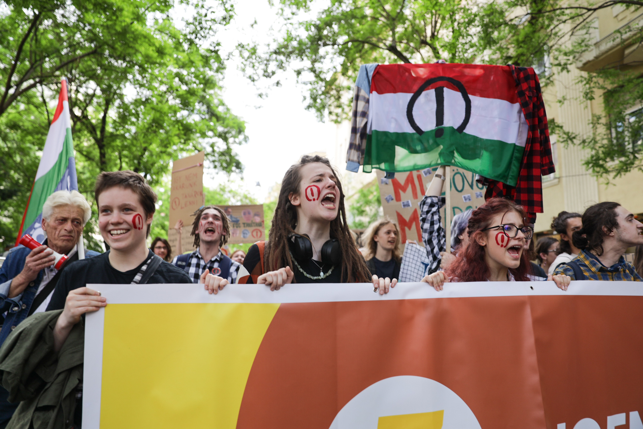 „A kordonkormány semmibe veszi a diákokat!” – A diákok folytatják a tüntetéseket