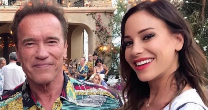 Arnold Schwarzenegger otthonából posztolt Vajna Tímea