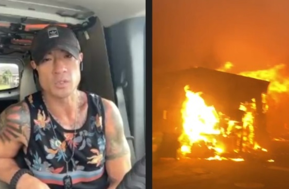 Felkavaró videók a pusztító hawaii tűzvészről és a lángok elől az óceánba menekülő emberekről