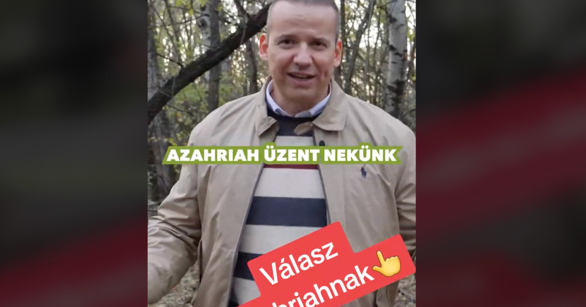 Toroczkai László üzent Azahriahnak: „a sikerek sem tesznek tévedhetetlenné”