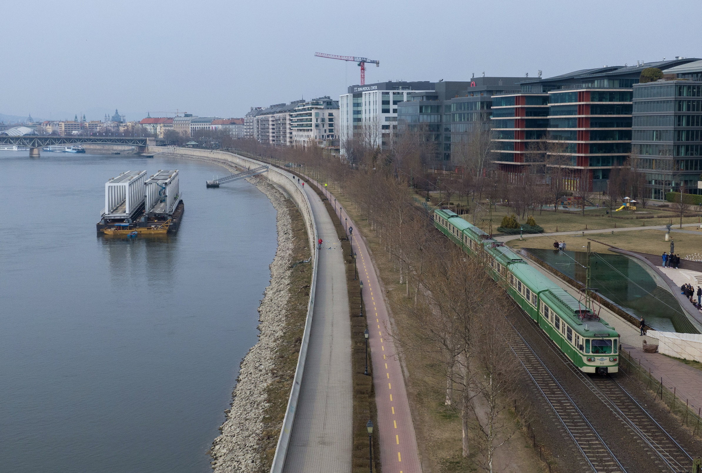 Megvan, mikor tetőzik az árhullám Budapesten - a Duna felső szakaszán már elkezdődött