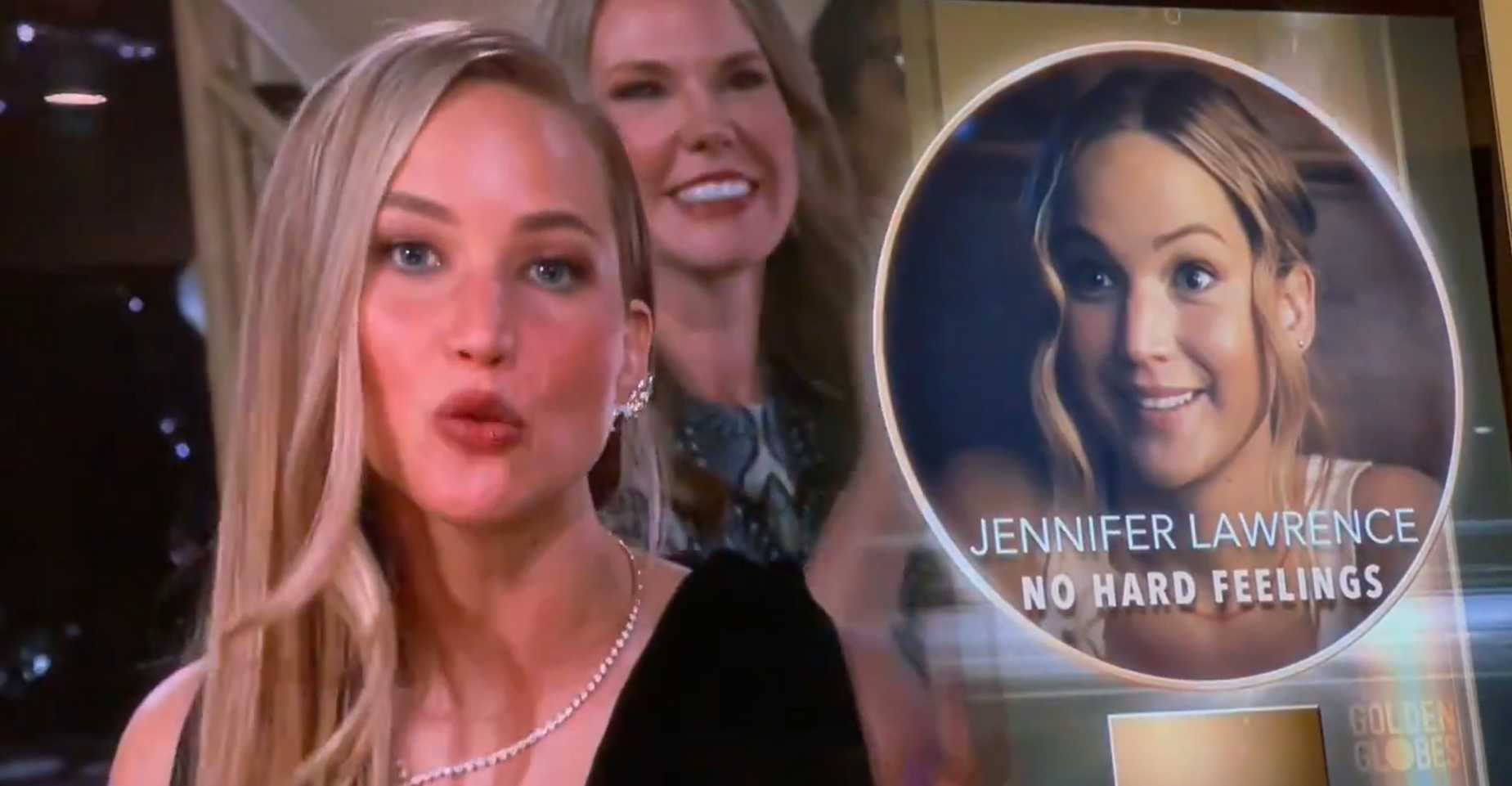Jennifer Lawrence hozta el a legviccesebb pillanatot a Golden Globe-on