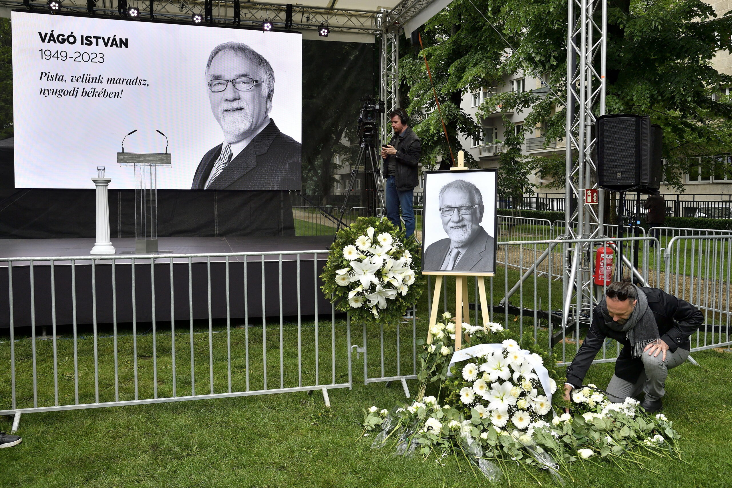 „Még mindig nem tudok róla múlt időben beszélni” – Vágó István özvegye őszintén vallott veszteségéről