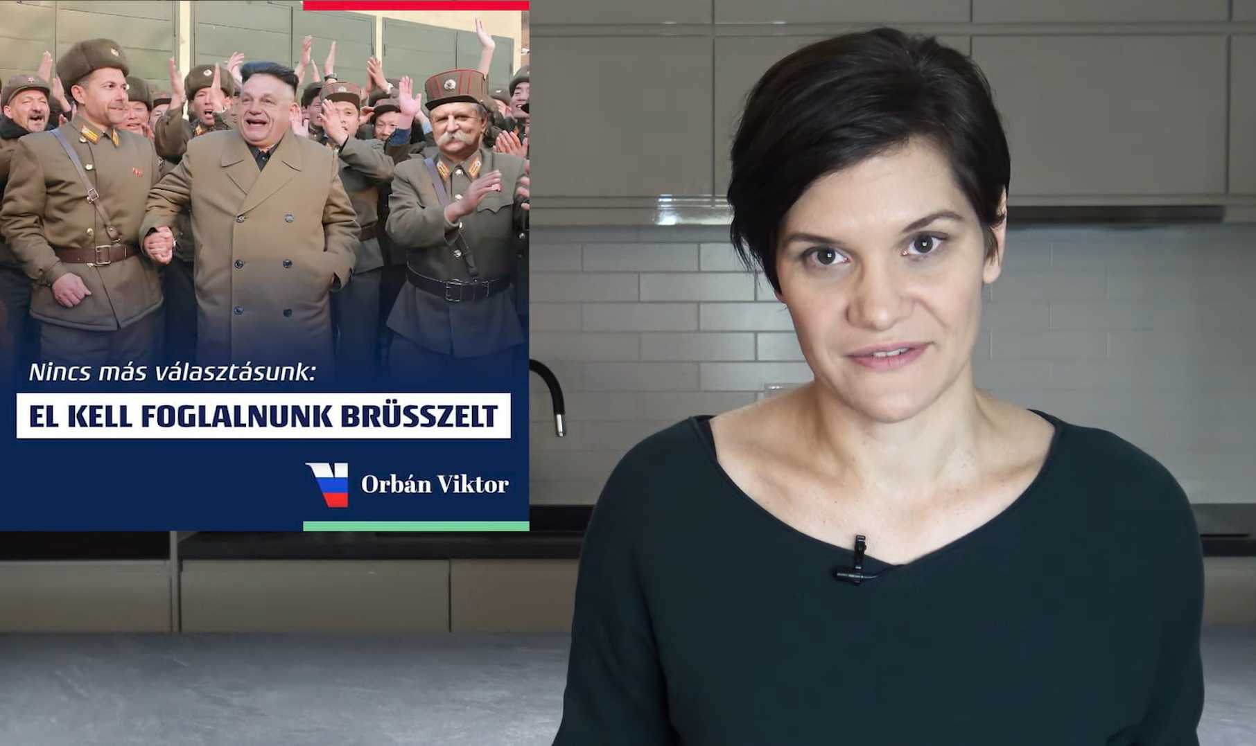 Pottyondy Edina: Orbán Viktor egy Hippi Hitler, egy Názáreti Sztálin, egy Woke Dzsingisz kán