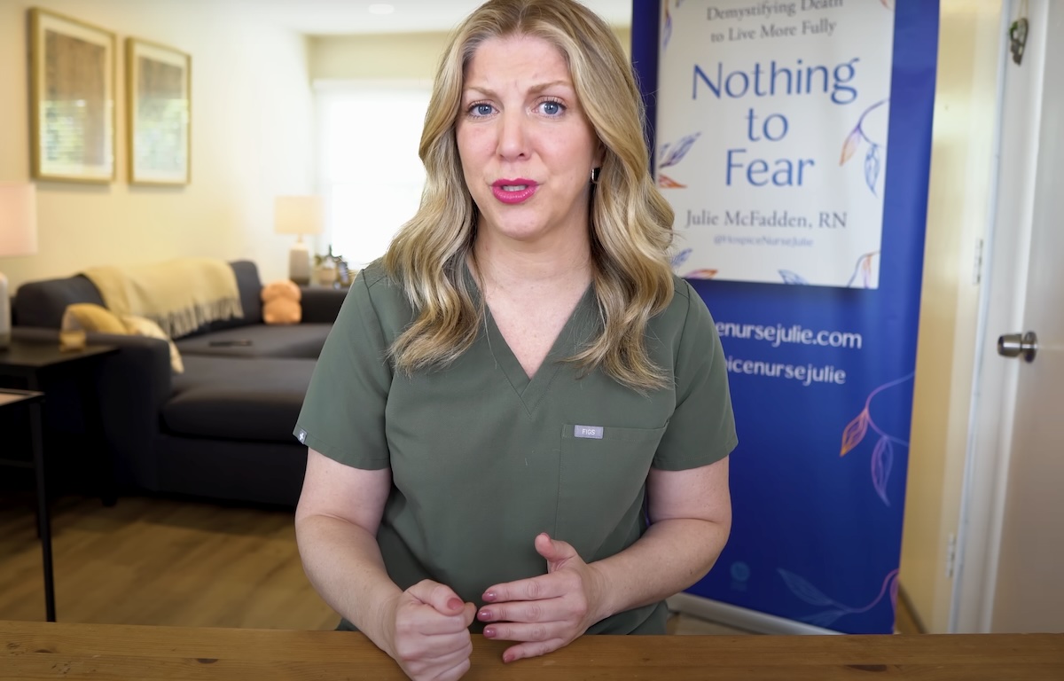 Egy hospice nővér elmagyarázta, miért nem érdemes félni a haláltól
