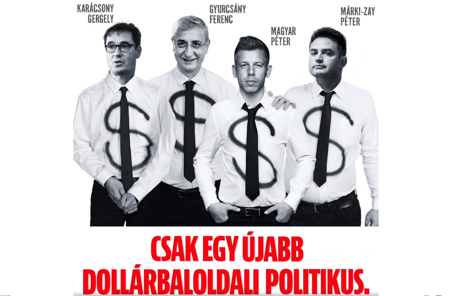 Rogán Antaltól minden kitelik – Magyar Péter reagált arra, hogy már őt is a dollárbaloldal részeként ábrázolják a CÖF plakátjain
