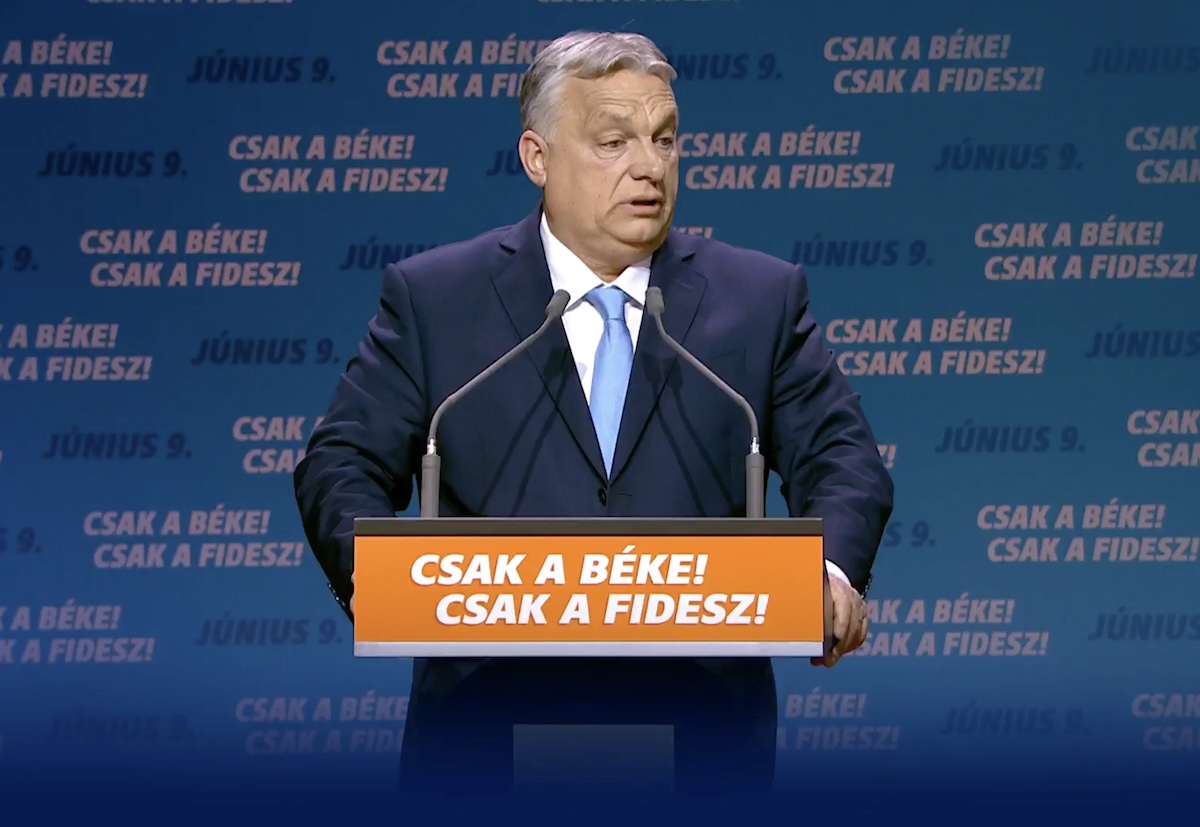 Orbán Viktor: Ennek a választásnak is mi vagyunk a toronymagas esélyesei