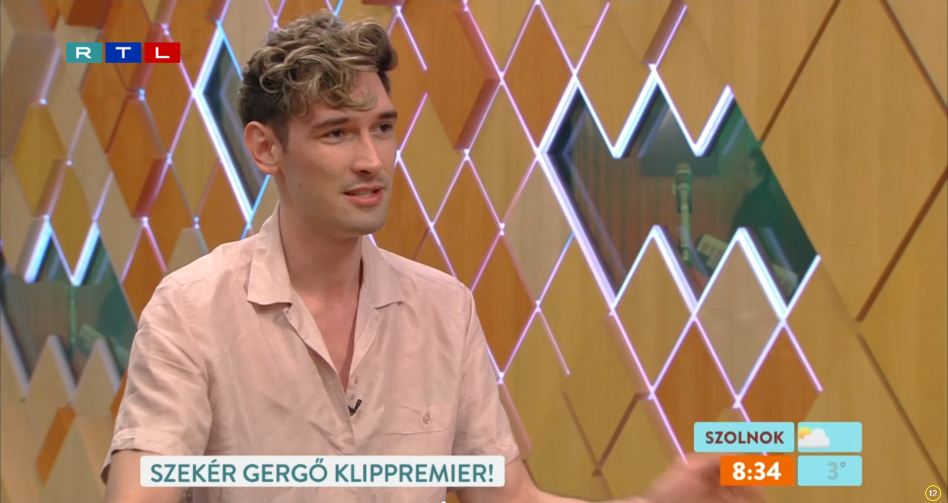 Szekér Gergő élő adásban comingoutolt az RTL reggeliben